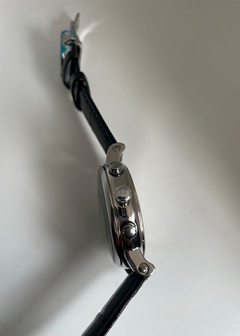 Patek Philippe Klasik Siyah Erkek Saati - Görsel 4