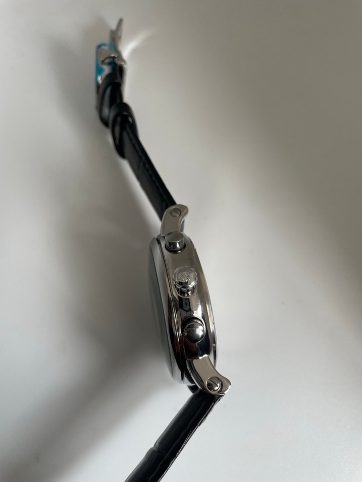 Patek Philippe Klasik Siyah Erkek Saati - Görsel 4