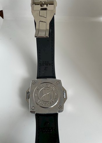 Huslot Mavi Biker Tarzı Erkek Saati - Görsel 3