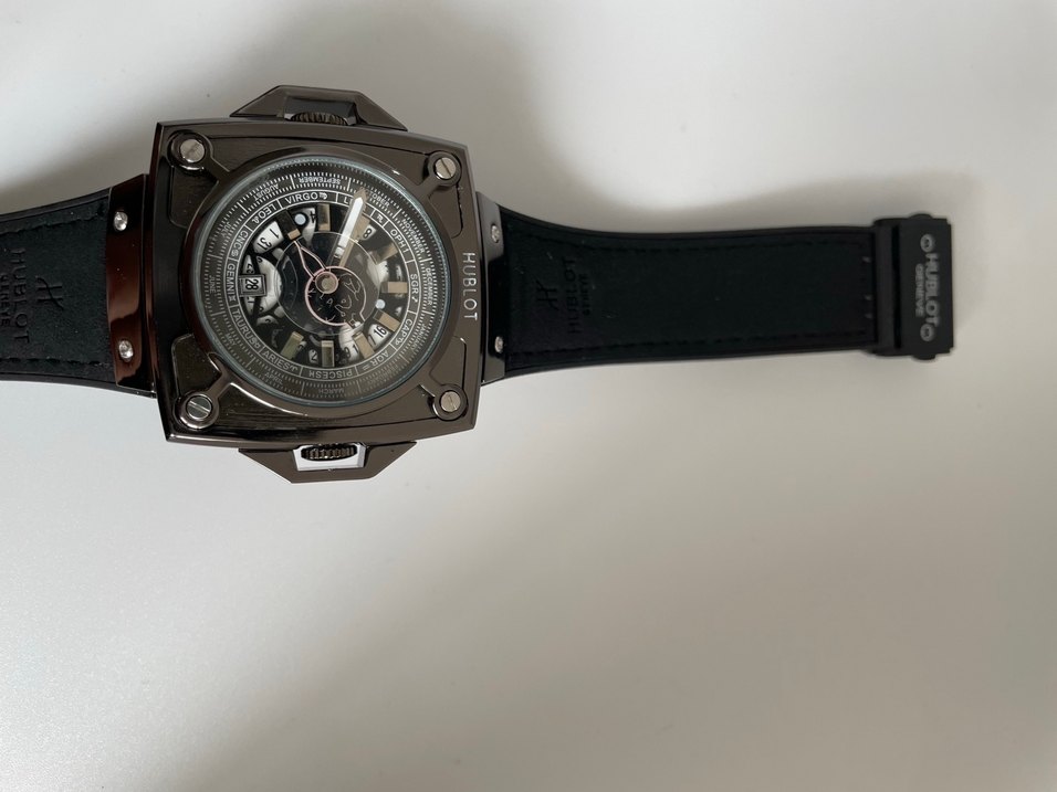 HUBLOT Siyah Erkek Biker Saat - Görsel 2