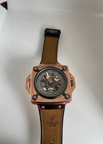 HUBLOT Kahverengi U8LO Erkek Saat - Görsel 2