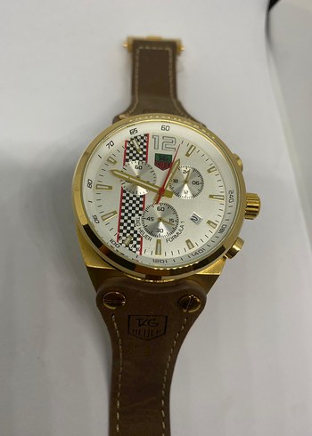 Tag Heuer Altın Renkli Modern Klasik Erkek Saati