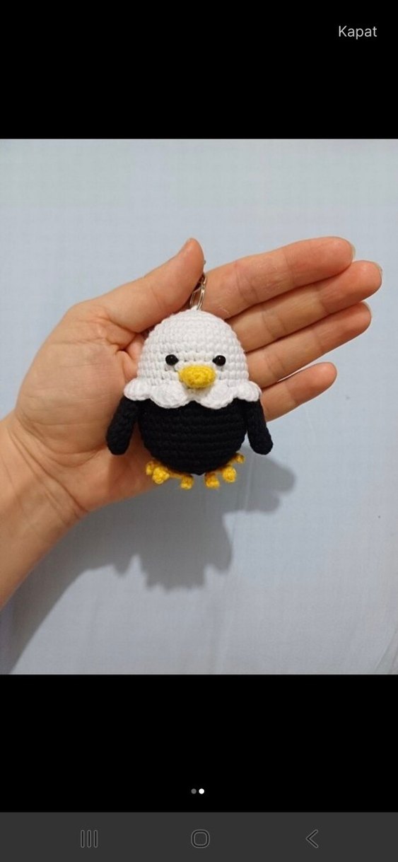 Beşiktaş minik kartal Anahtarlık - Görsel 2