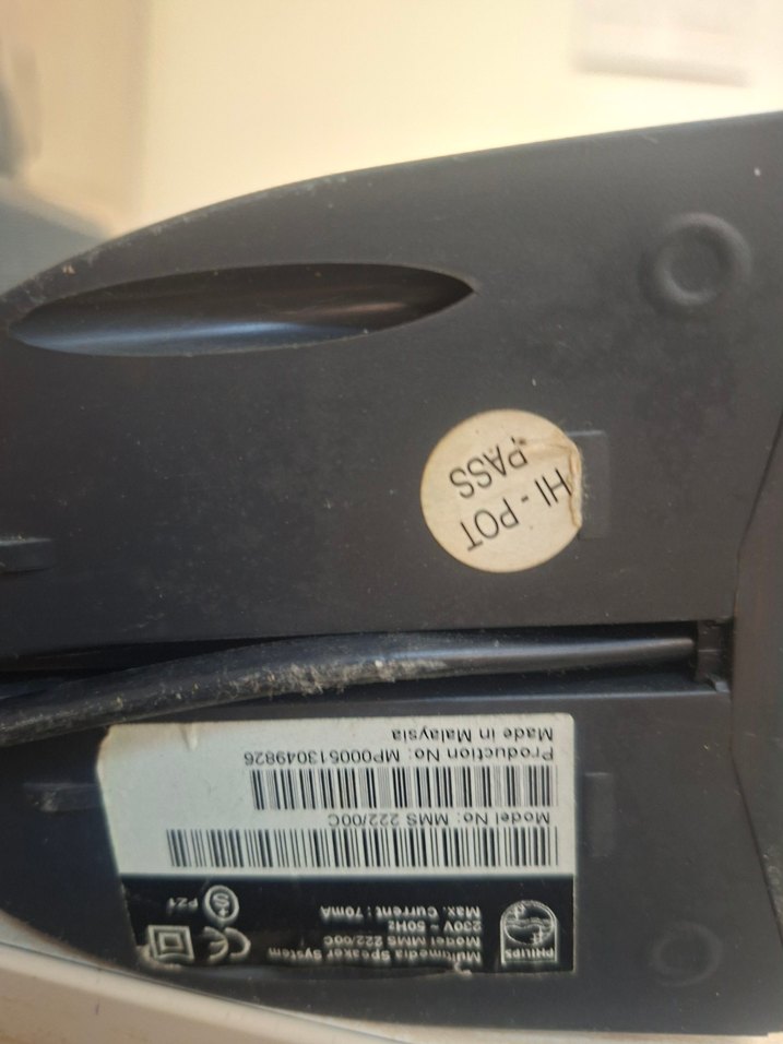 Philips Siyah Müzik Sistemi Hoparlörleri - Görsel 4