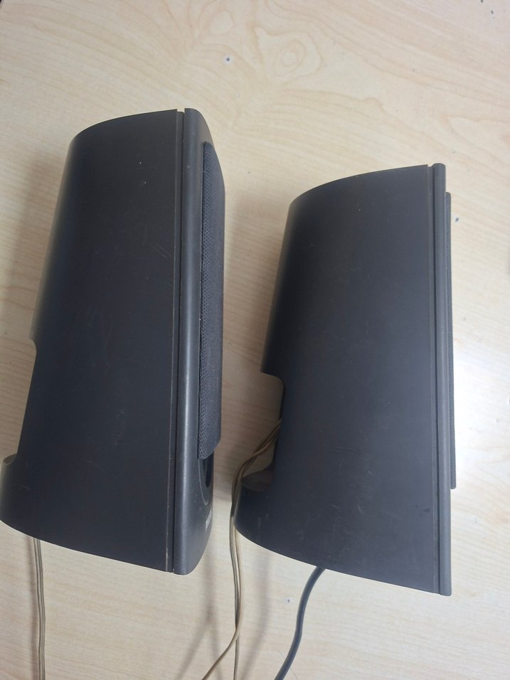 Philips Siyah Müzik Sistemi Hoparlörleri - Görsel 3