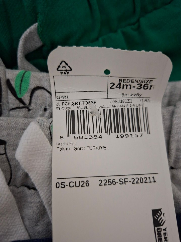 lc waikiki ikili erkek çocuk şort - Görsel 2