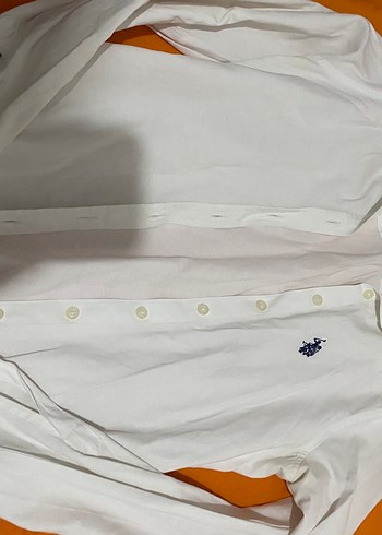 Kadın Beyaz Pamuklu Uzun Kollu Gömlek - Görsel 2