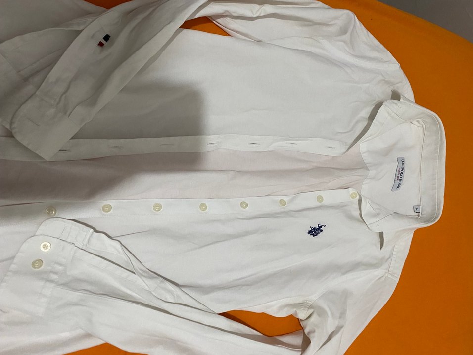 Kadın Beyaz Pamuklu Uzun Kollu Gömlek - Görsel 2