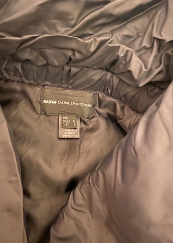 Gri Fermuarlı Yüksek Yakalı Kadın Ceket - Görsel 8