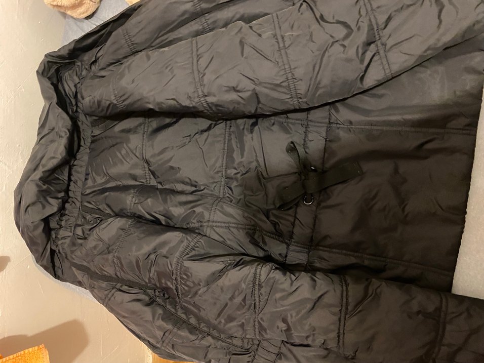 Gri Fermuarlı Yüksek Yakalı Kadın Ceket - Görsel 4