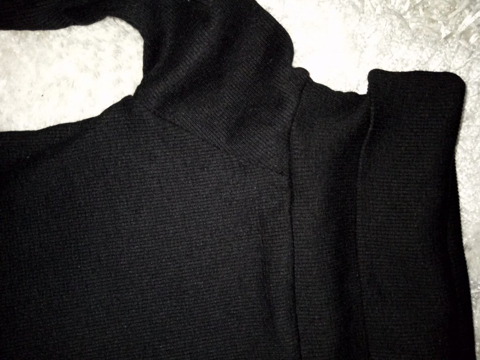 kayık yaka ince triko - Görsel 2