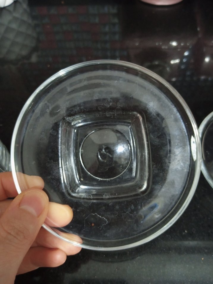 Beyaz Cam İkili Fincan ve Tabak Seti - Görsel 3