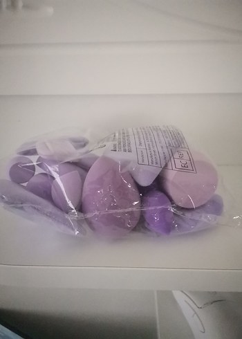 Pastel Mor Makyaj Süngeri Seti 20li - Görsel 2