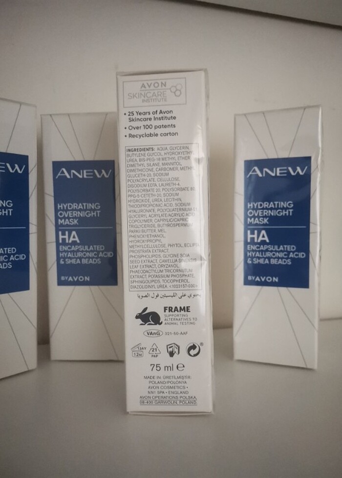 Hyalüronik asit içeren gece maskesi 75ml - Görsel 3