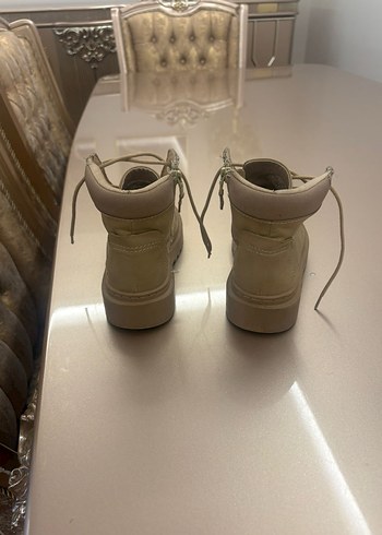 Bej Süet erkek çocuk Bot - Görsel 3