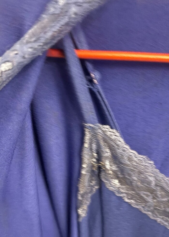 Ayyıldız gecelik sabahlık - Görsel 3