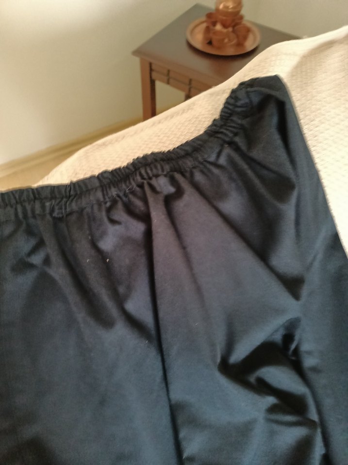 Kemerli Siyah Kadın Kumaş Pantolon - Görsel 2