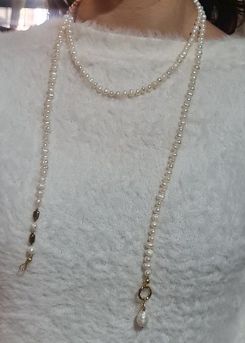 Gerçek İnci Kolye Birçok Model Tasarım Olabilir - Görsel 5