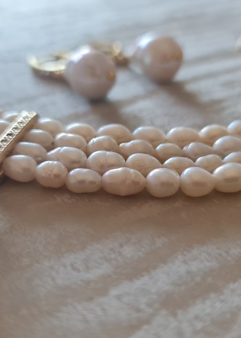 Gerçek İnci Ve Barok İnci Choker Kolye - Görsel 3