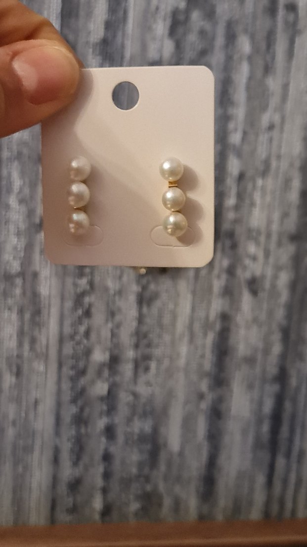 Gerçek İnci Küpe - Görsel 4