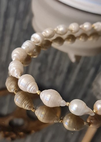 Gerçek Barok İnci Kolye - Görsel 6