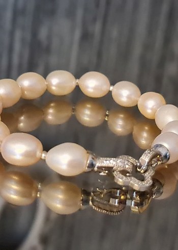 Gerçek İnci Bileklik - Görsel 8