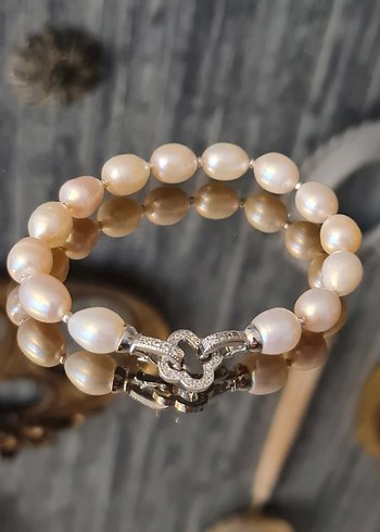 Gerçek İnci Bileklik - Görsel 4