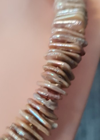 Gerçek Barok (Slice) İnci Kolye - Görsel 5