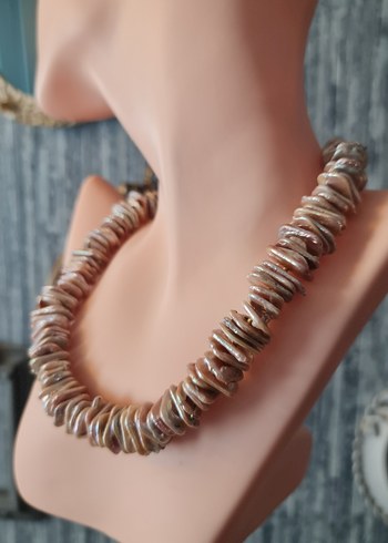 Gerçek Barok (Slice) İnci Kolye - Görsel 6