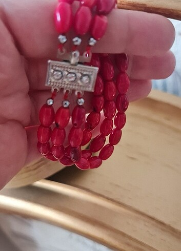 Zara Gerçek Mercan Bileklik 