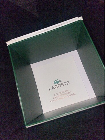 Beden kırmızı Renk Lacoste kadın saat