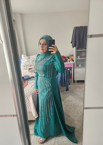 Tesettür Abiye Elbise