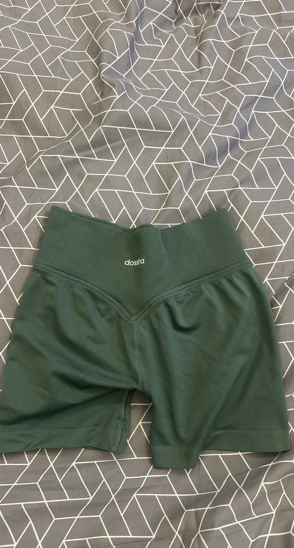 Dossha Yeşil Mini Spor Tayt - Görsel 3