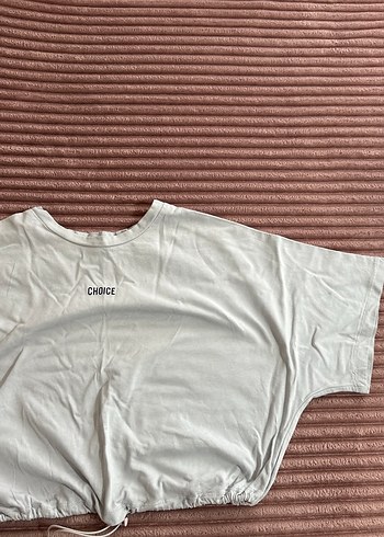 s Beden Beyaz Kısa Kollu Tişörtü, Salaş Kesim