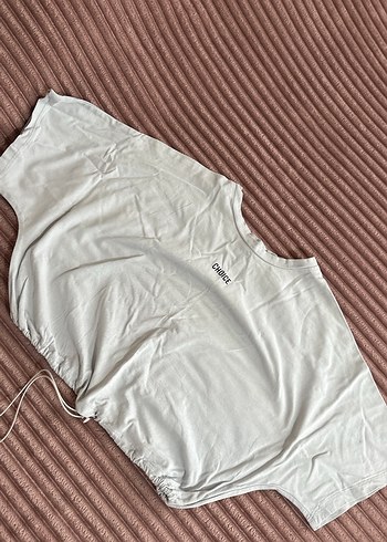 Addax Beyaz Kısa Kollu Tişörtü, Salaş Kesim