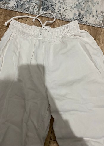 Zara Beyaz Keten Salaş Kadın Pantolon - Görsel 8