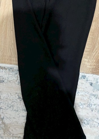 Kadın Siyah kumaş Pantolon - Görsel 4