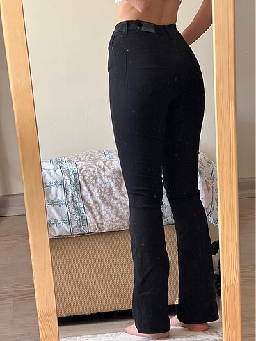 s Beden Mavi Siyah jean