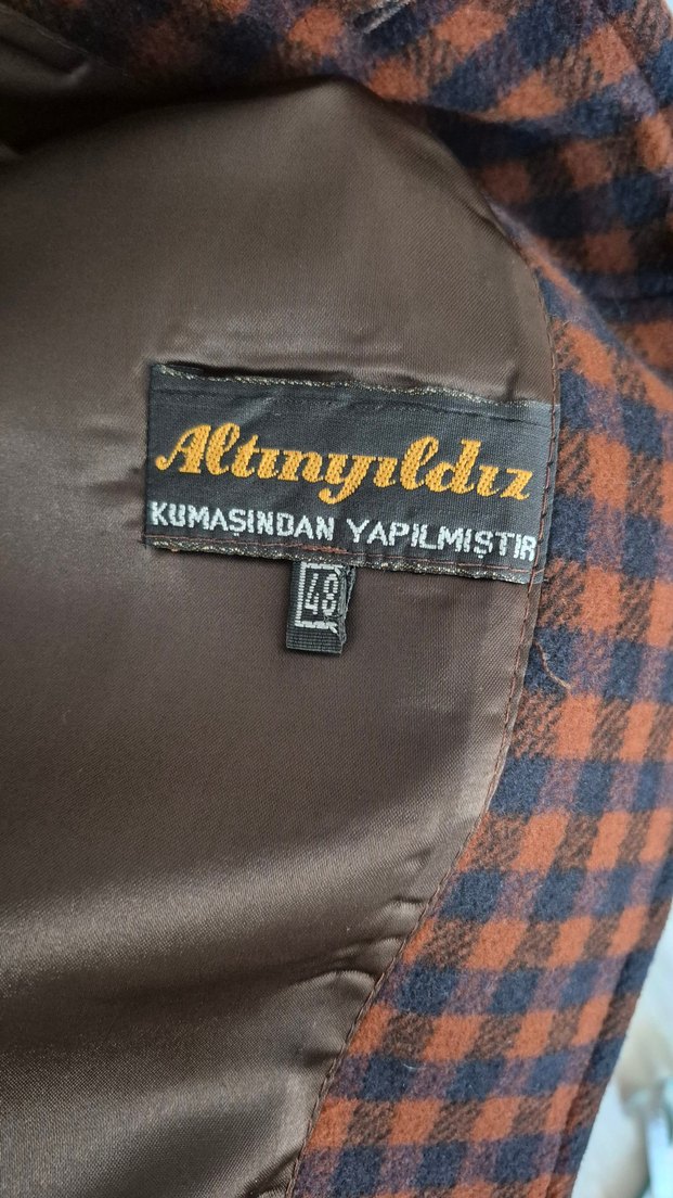 Uzun Erkek Kadın Trençkot Yün kaban — görsel 11/12