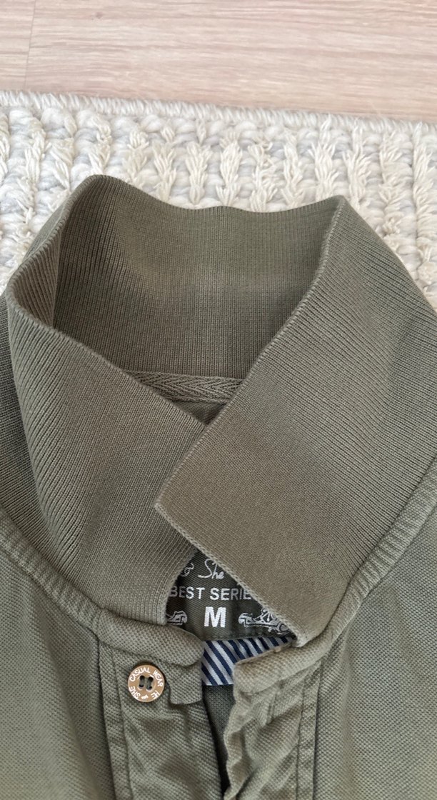 Düğmeli Kısa Kollu Erkek Polo Tişört - Görsel 3