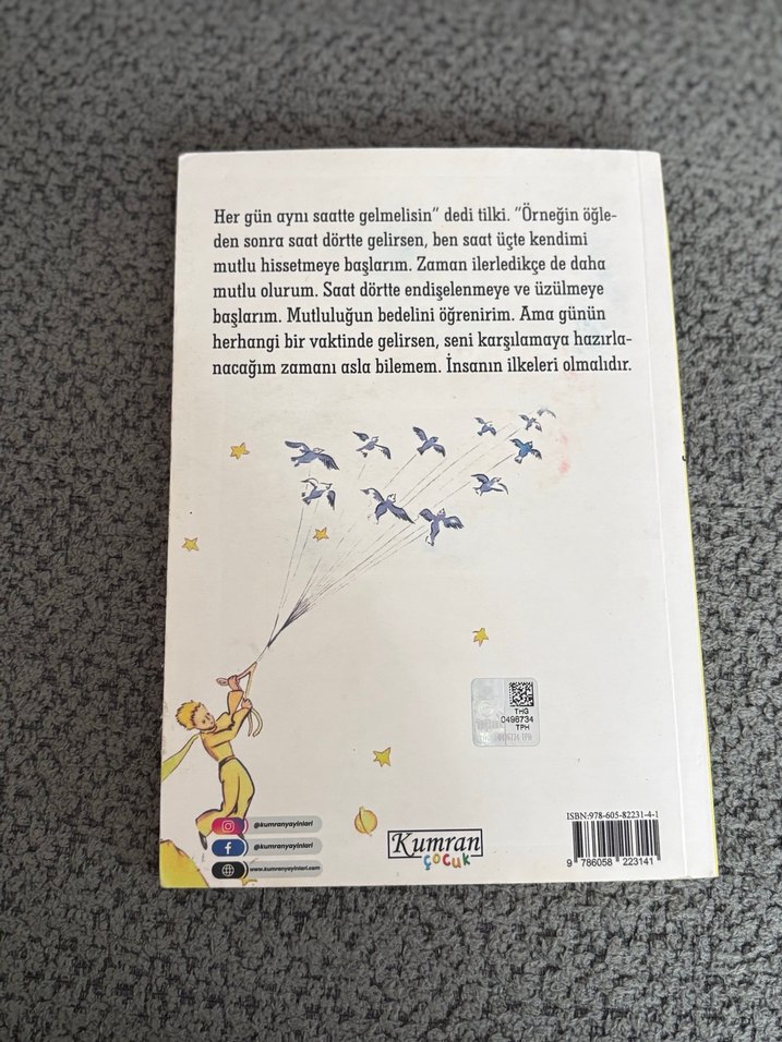 Küçük Prens - Antoine de Saint-Exupery - Görsel 3