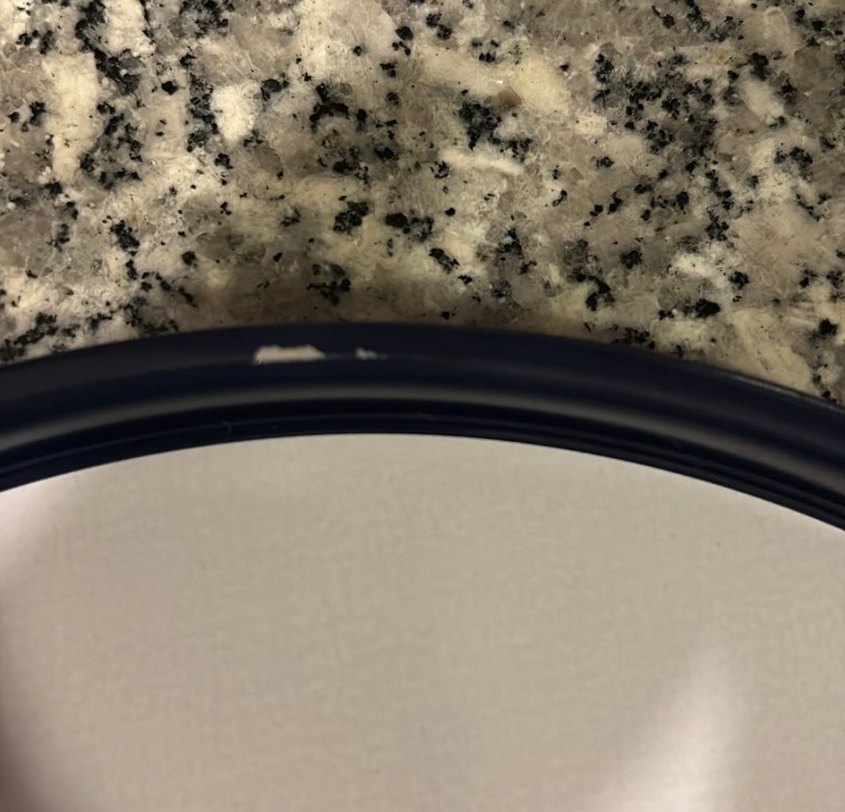 Beyaz Üzerinde Siyah Deniz Kabuğu Desenli Tepsi - Görsel 3