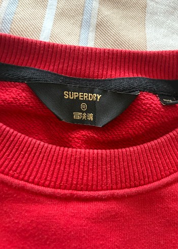 Kırmızı Uzun Kollu Erkek Sweatshirt - Görsel 4