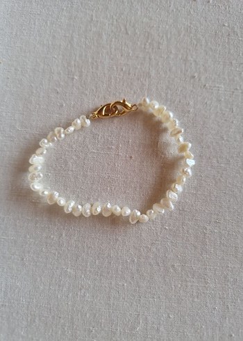 Gerçek inci Minimalist Bileklik
