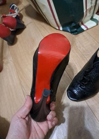 37 Beden siyah Renk Siyah Gotik Stiletto