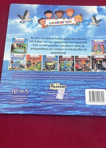  Beden Çocuklar İçin Denizler Kitabı