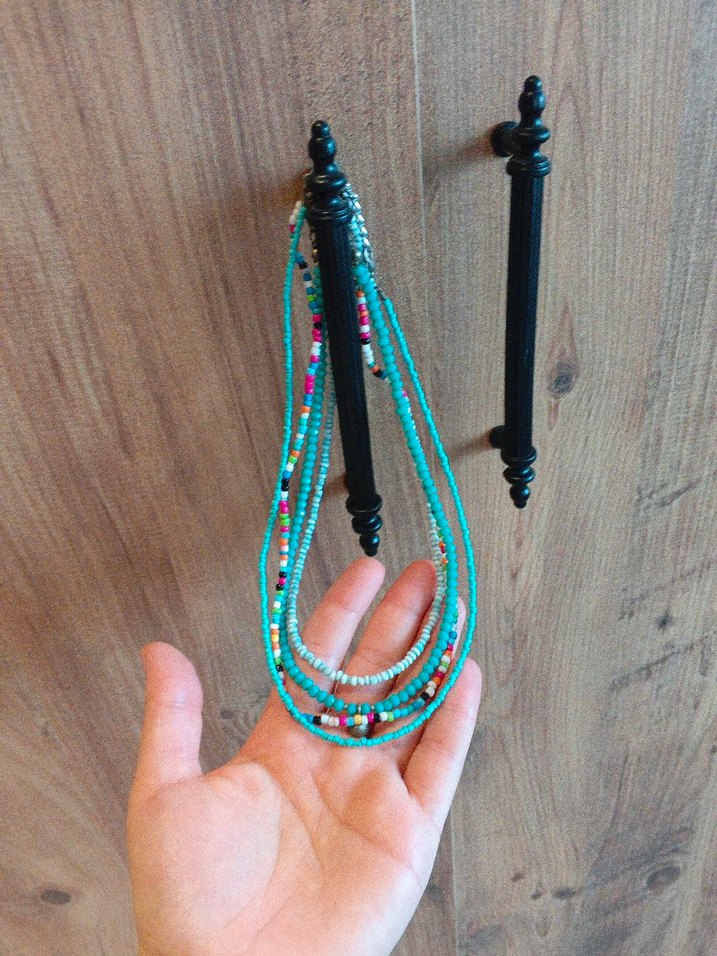 Turkuaz Boncuklu Bohem Kolye - Görsel 2