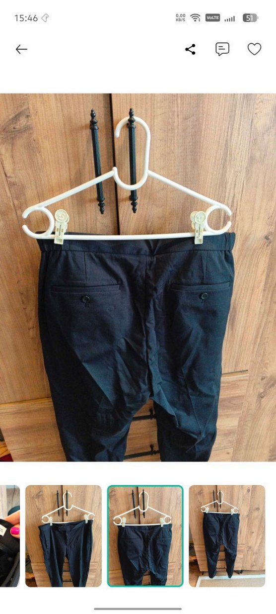 Şık ve Rahat Siyah Pantolon — görsel 6/7