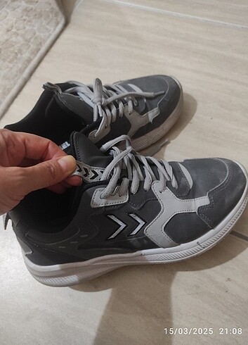 36 Beden gri Renk Hummel sneaker