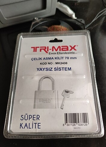 Diğer TRİMAX 70 MM ÇELİK ASMA KİLİT